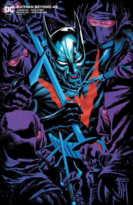 BATMAN BEYOND #45 FRANCIS MANAPUL VAR ED