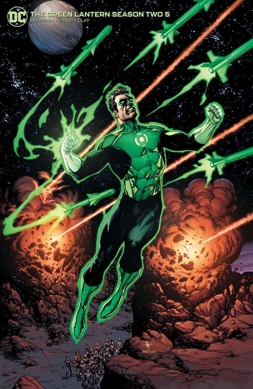 GREEN LANTERN SEASON 2 #5 (OF 12) CARD STOCK GARY FRANK VARIANT