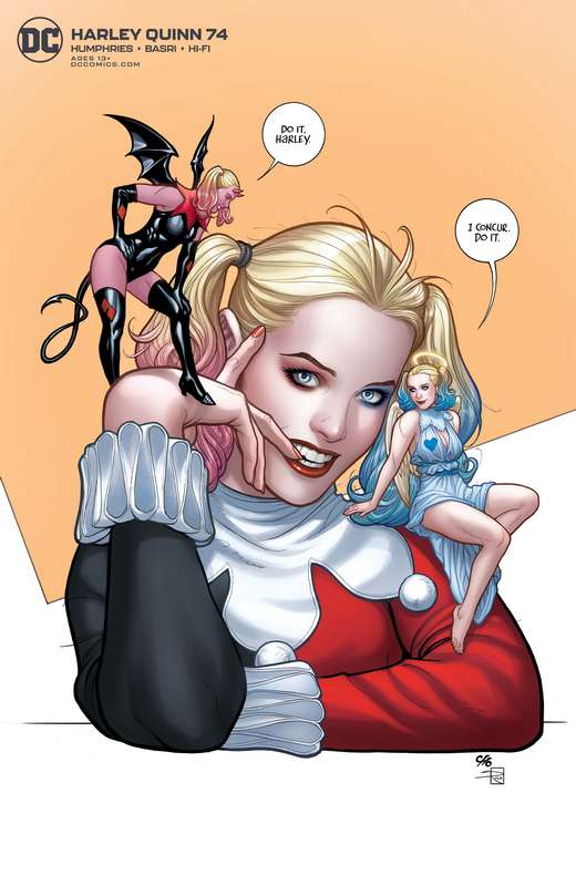 HARLEY QUINN #74 FRANK CHO VARIANT ED