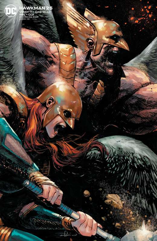 HAWKMAN #25 GERARDO ZAFFINO VARIANT ED