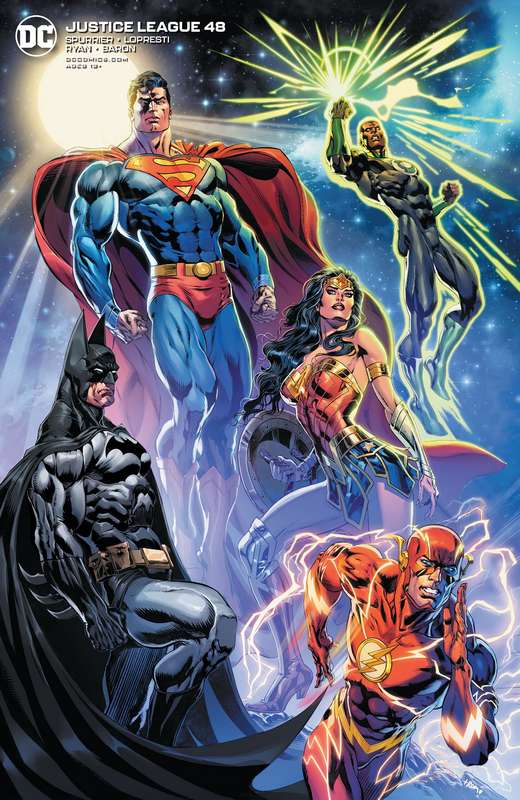 JUSTICE LEAGUE #48 CLAUDIO CASTELLINI VARIANT ED