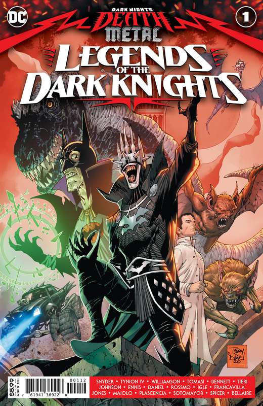 DARK NIGHTS DEATH METAL LEGENDS OT DARK KNIGHTS #1 Second printing