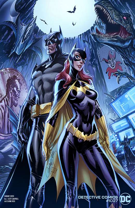 DETECTIVE COMICS #1027 CVR C J SCOTT CAMPBELL BATMAN BATGIRL VARIANT