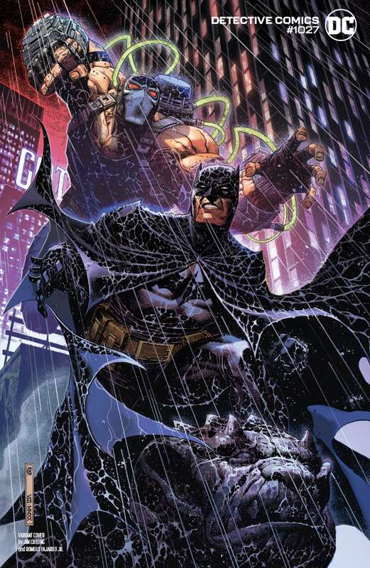 DETECTIVE COMICS #1027 CVR G JIM CHEUNG BATMAN BANE VARIANT