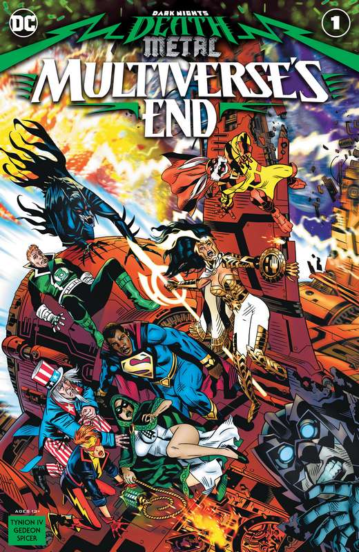 DARK NIGHTS DEATH METAL MULTIVERSES END #1 (ONE SHOT) CVR A MICHAEL GOLDEN