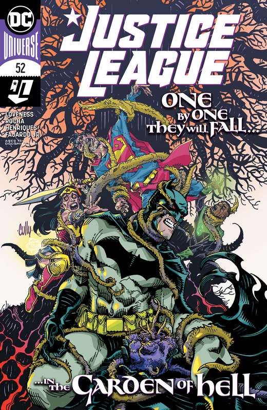 JUSTICE LEAGUE #52 CVR A CULLY HAMNER