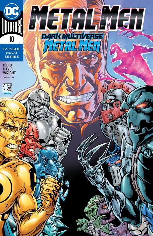 METAL MEN #10 CVR A SHANE DAVIS