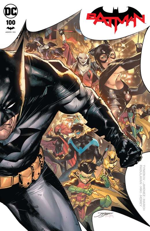 BATMAN #100 CVR A JORGE JIMENEZ WRAPAROUND (JOKER WAR)