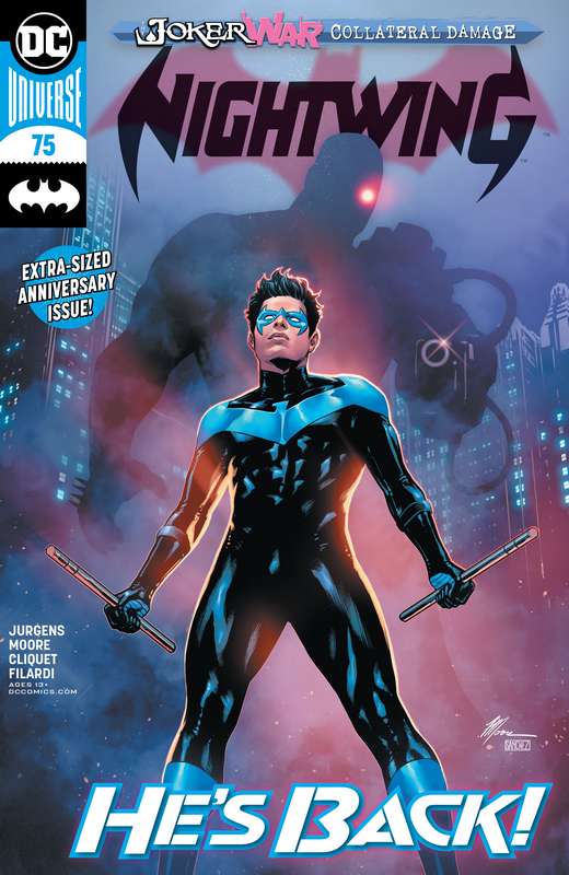 NIGHTWING #75 CVR A TRAVIS MOORE (JOKER WAR)