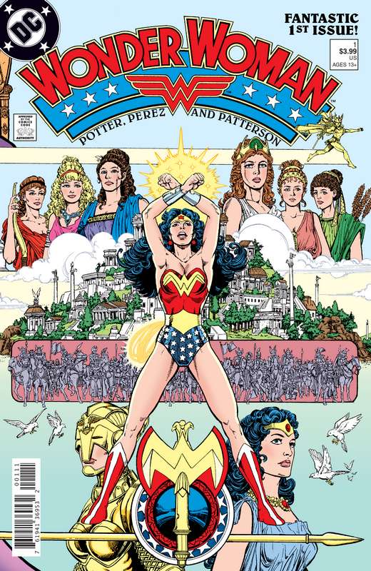 WONDER WOMAN #1 (1987) FACSIMILE EDITION