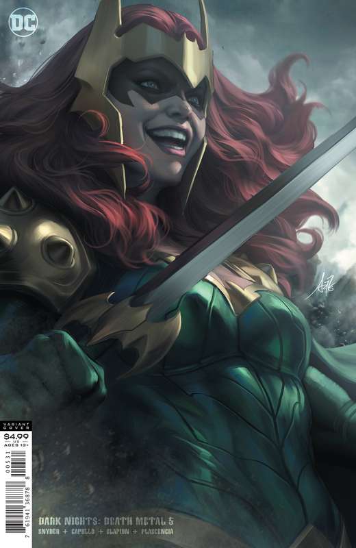 DARK NIGHTS DEATH METAL #5 (OF 7) CVR C STANLEY ARTGERM LAU PERPETUA VARIANT