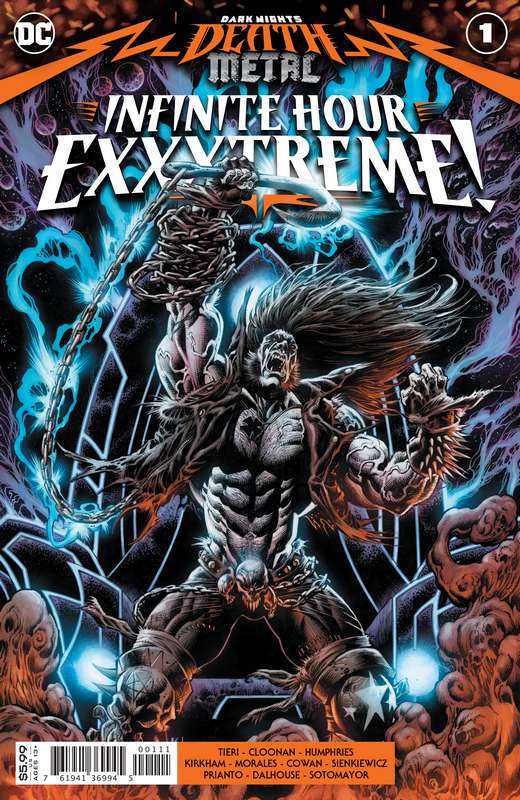 DARK NIGHTS DEATH METAL INFINITE HOURS EXXXTREME #1 (ONE SHOT) CVR A KYLE HOTZ