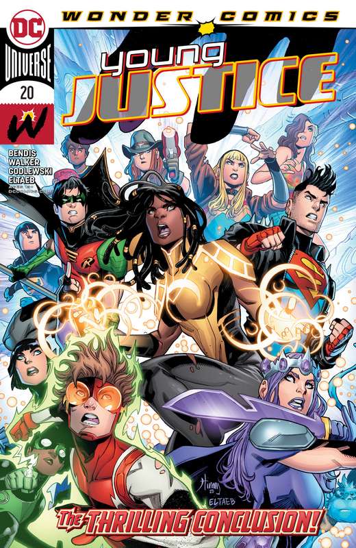 YOUNG JUSTICE #20 CVR A JOHN TIMMS