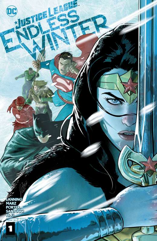 JUSTICE LEAGUE ENDLESS WINTER #1 (OF 2) CVR A MIKEL JANIN (ENDLESS WINTER)