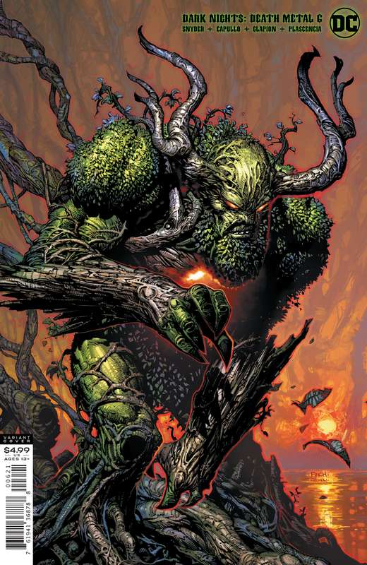 DARK NIGHTS DEATH METAL #6 (OF 7) CVR B DAVID FINCH SWAMP THING VARIANT