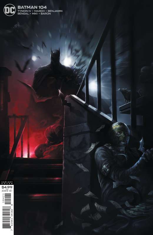 BATMAN #104 CVR B FRANCESCO MATTINA CARD STOCK VARIANT