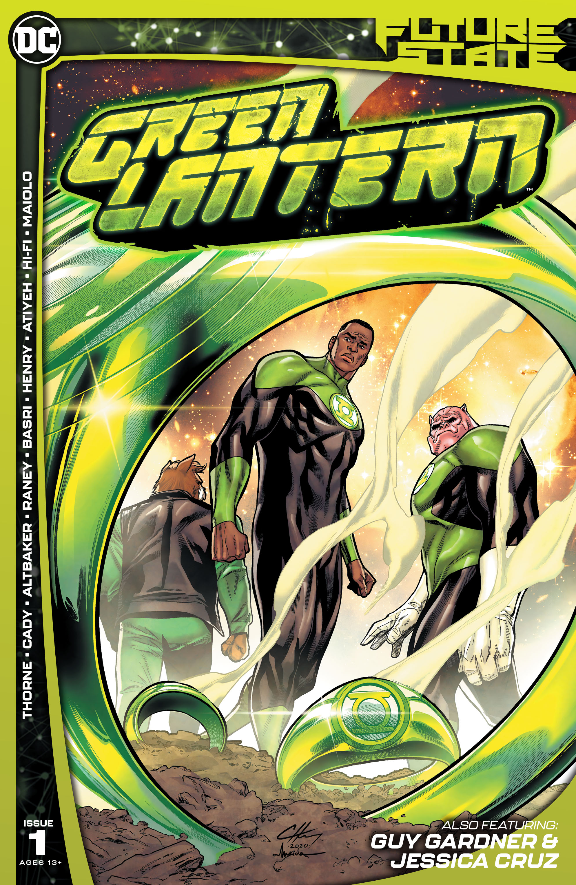 FUTURE STATE GREEN LANTERN #1 (OF 2) CVR A CLAYTON HENRY