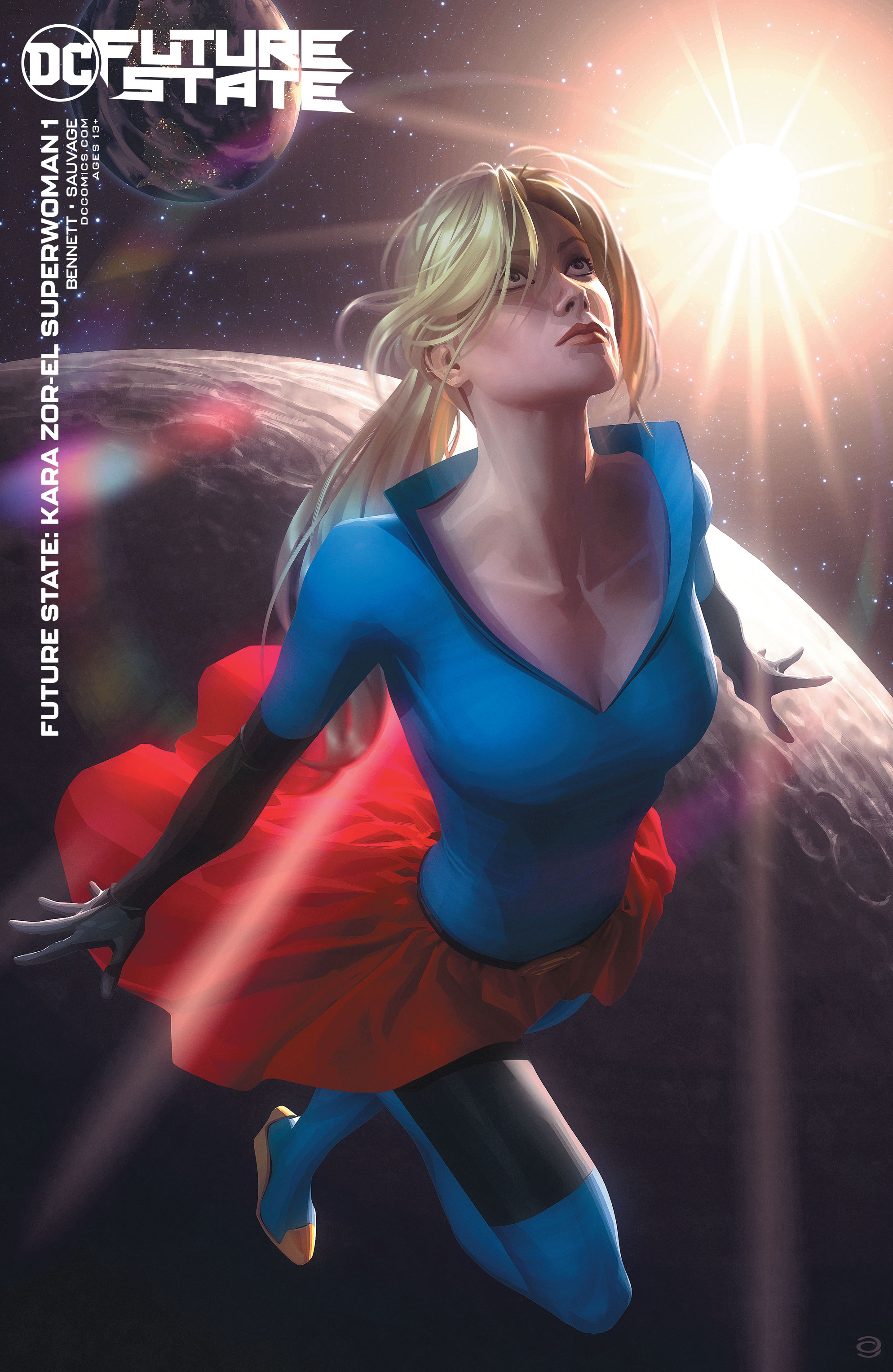 FUTURE STATE KARA ZOR-EL SUPERWOMAN #1 (OF 2) CVR B ALEX GARNER CARD STOCK VARIANT