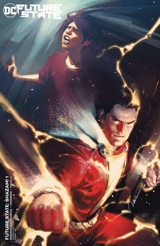 FUTURE STATE SHAZAM #1 (OF 2) CVR B GERALD PAREL CARD STOCK VARIANT