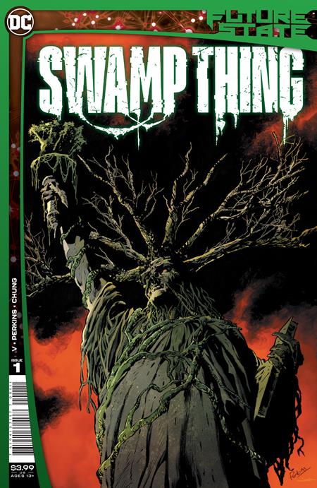 FUTURE STATE SWAMP THING #1 (OF 2) CVR A MIKE PERKINS