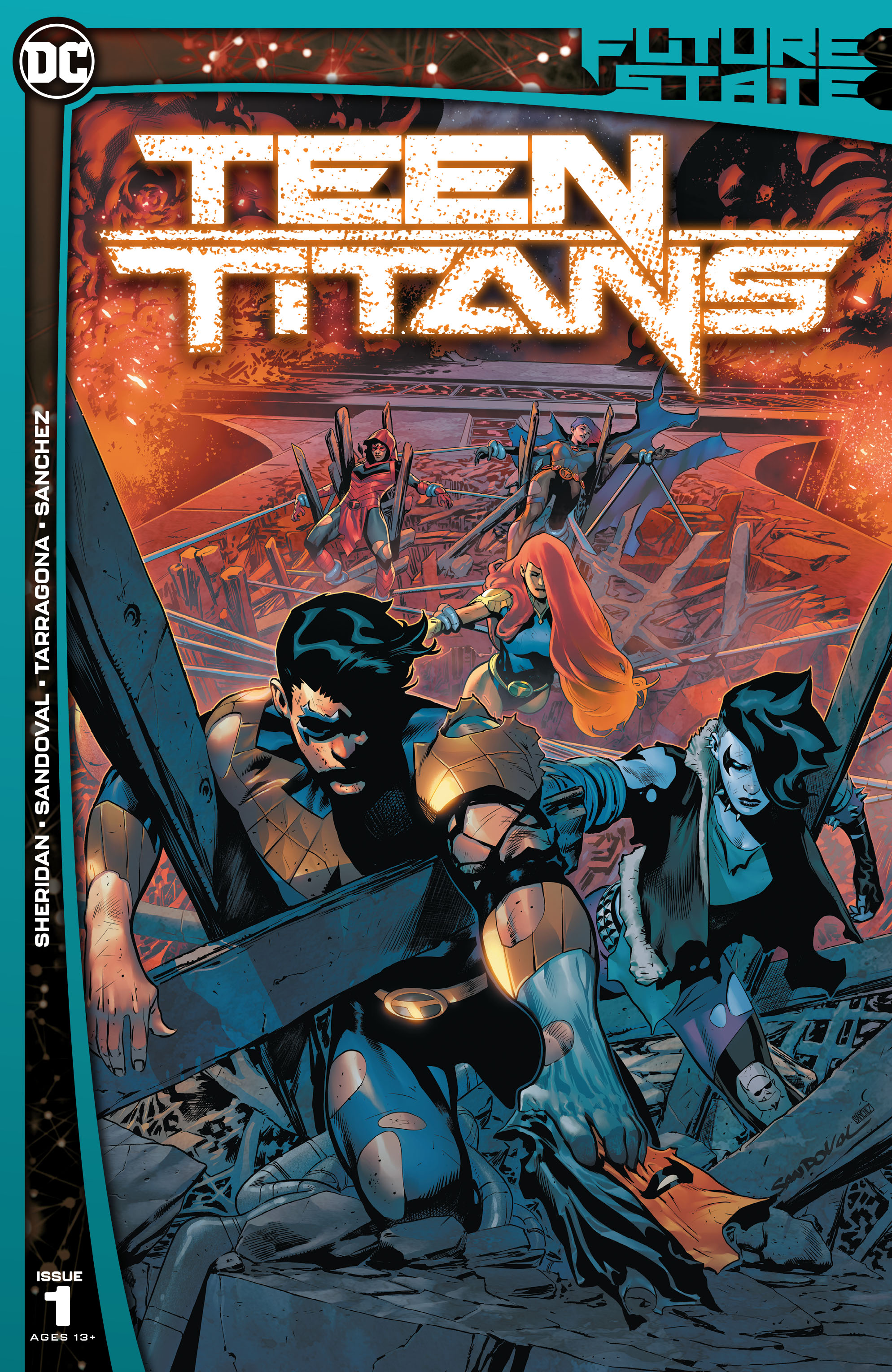 FUTURE STATE TEEN TITANS #1 (OF 2) CVR A RAFA SANDOVAL