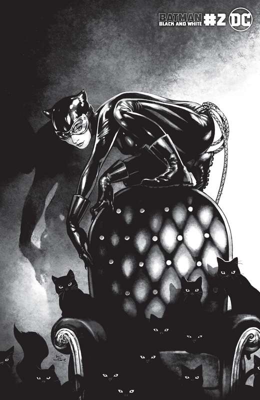 BATMAN BLACK AND WHITE #2 (OF 6) CVR C KAMOME SHIRAHAMA CATWOMAN VARIANT