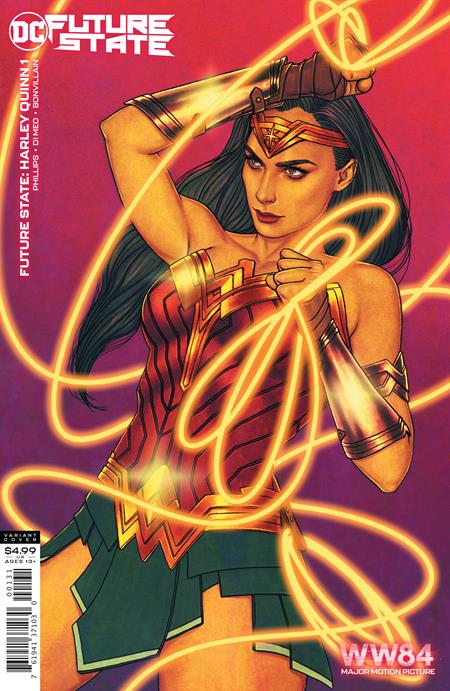 FUTURE STATE HARLEY QUINN #1 (OF 2) CVR C WONDER WOMAN 1984 JENNY FRISON CARD STOCK VARIANT