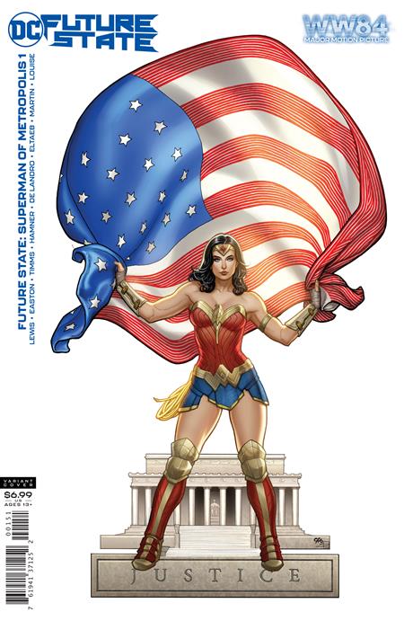 FUTURE STATE SUPERMAN OF METROPOLIS #1 (OF 2) CVR D WONDER WOMAN 1984 FRANK CHO CARD STOCK VARIANT