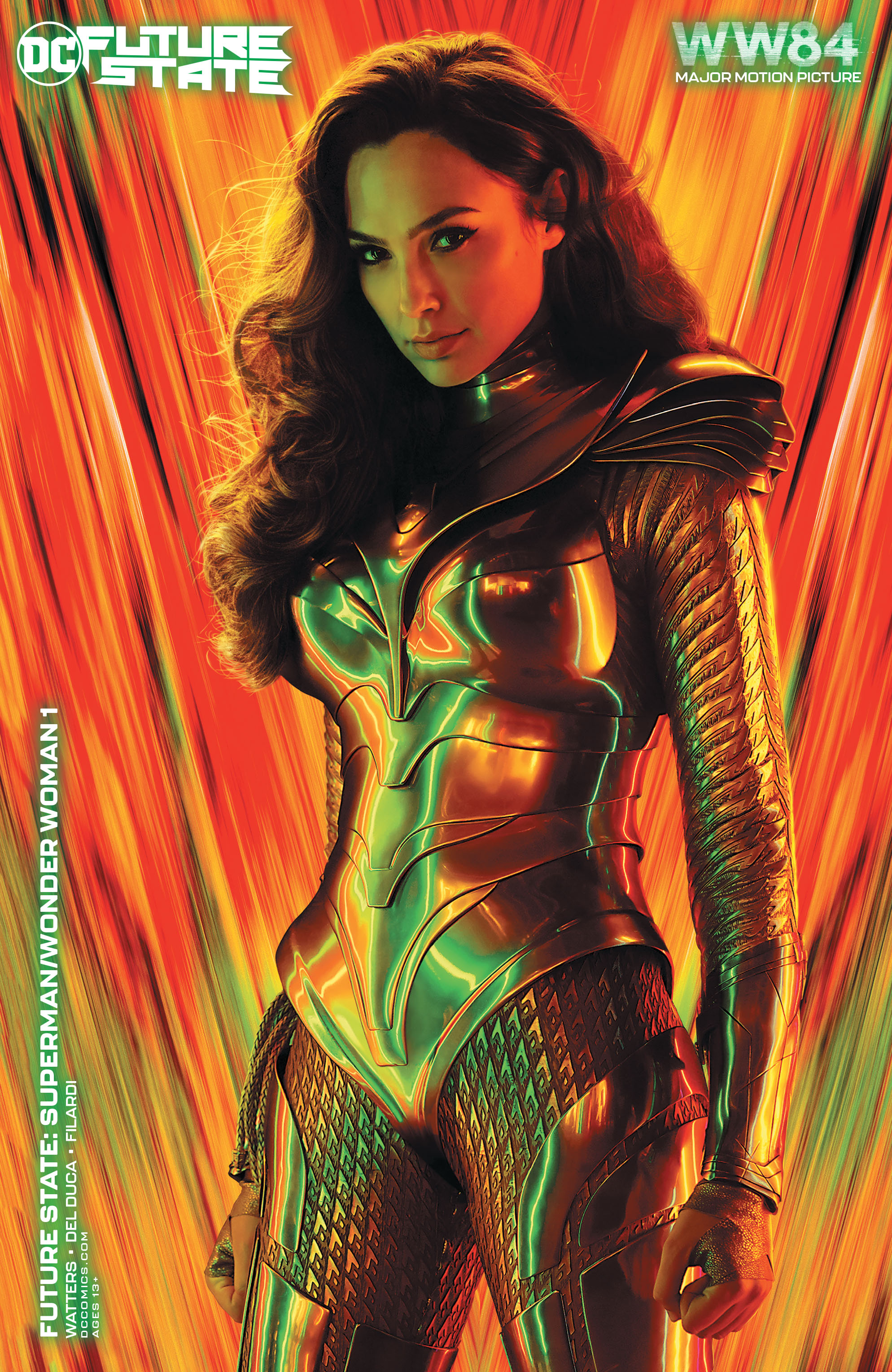 FUTURE STATE SUPERMAN WONDER WOMAN #1 (OF 2) CVR C WONDER WOMAN 1984 MOVIE POSTER ART VARIANT