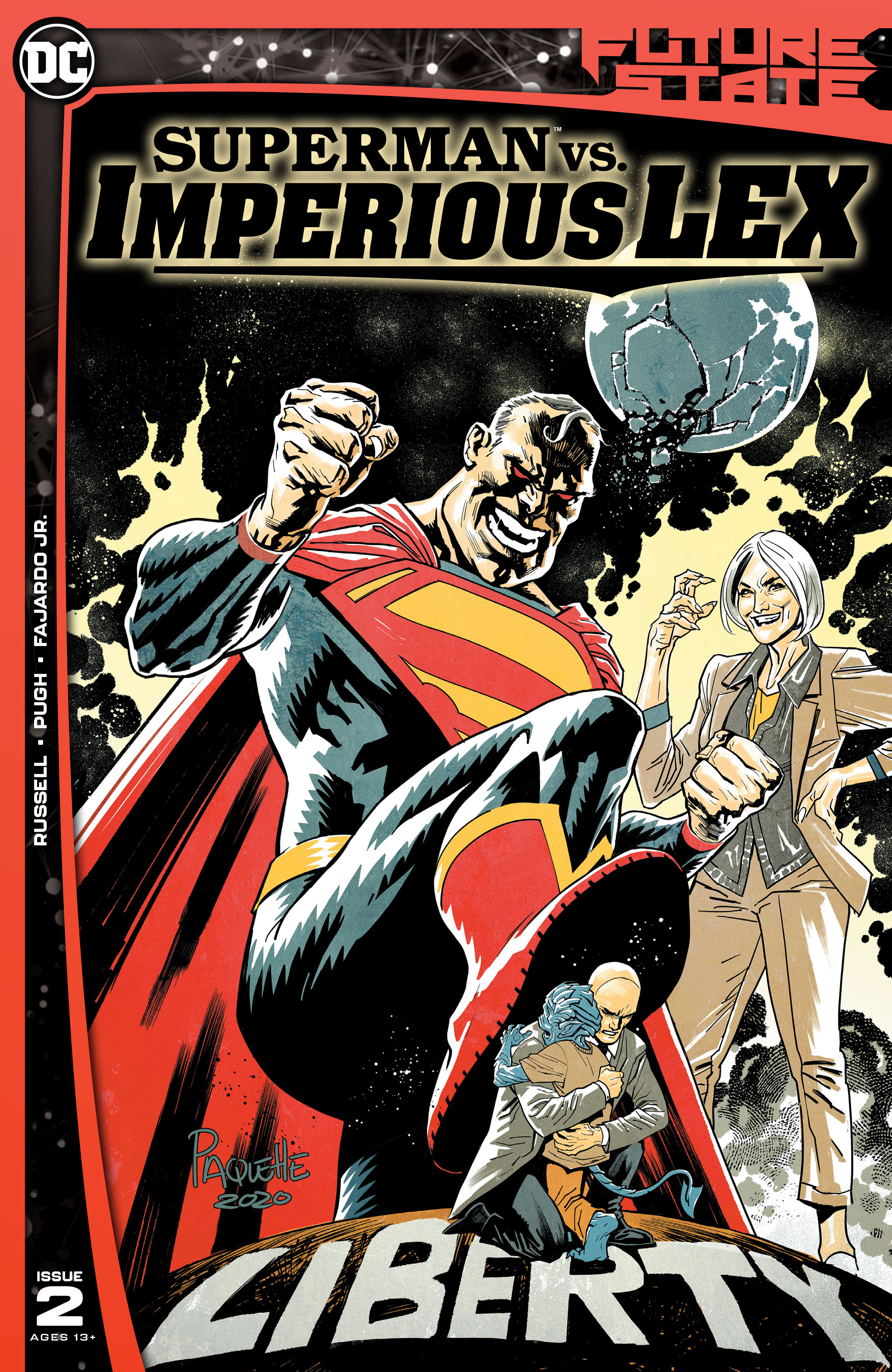 FUTURE STATE SUPERMAN VS IMPERIOUS LEX #2 (OF 3) CVR A YANICK PAQUETTE