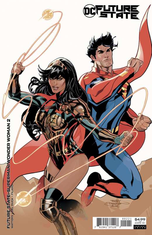 FUTURE STATE SUPERMAN WONDER WOMAN #2 (OF 2) CVR B TERRY DODSON & RACHEL DODSON CARD STOCK VARIANT