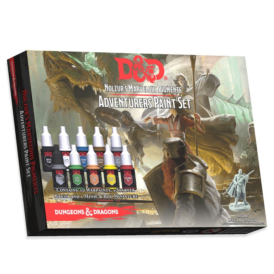 Dungeons and Dragons Nolzur's Marvelous Pigments: Adventurer's Paint Set