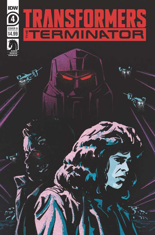 TRANSFORMERS VS TERMINATOR #4 (OF 4) CVR A FULLERTON