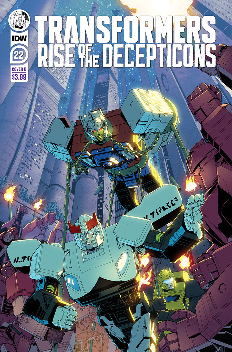 TRANSFORMERS #22 CVR B GRIFFITH