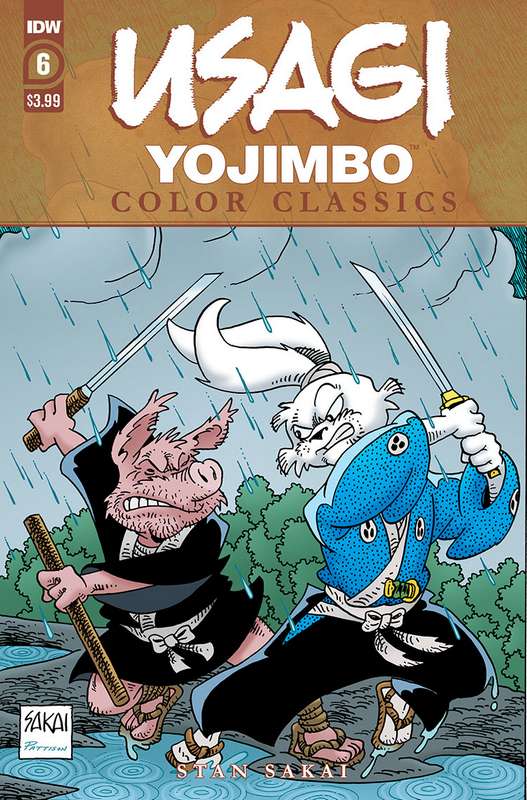 USAGI YOJIMBO COLOR CLASSICS #6 (OF 7) CVR A SAKAI