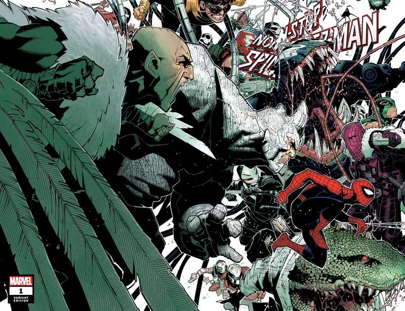 NON-STOP SPIDER-MAN #1 BACHALO WRPAD VARIANT