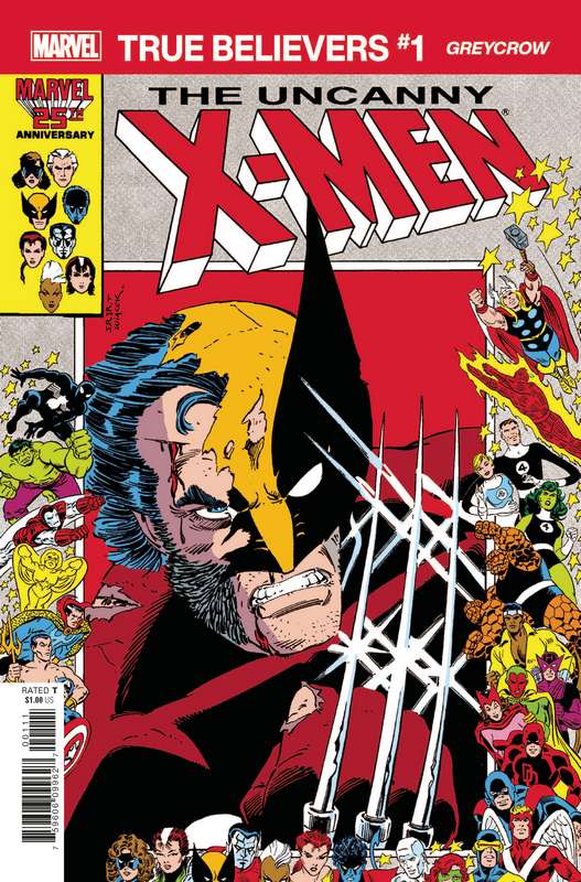 TRUE BELIEVERS X-MEN SCALPHUNTER #1