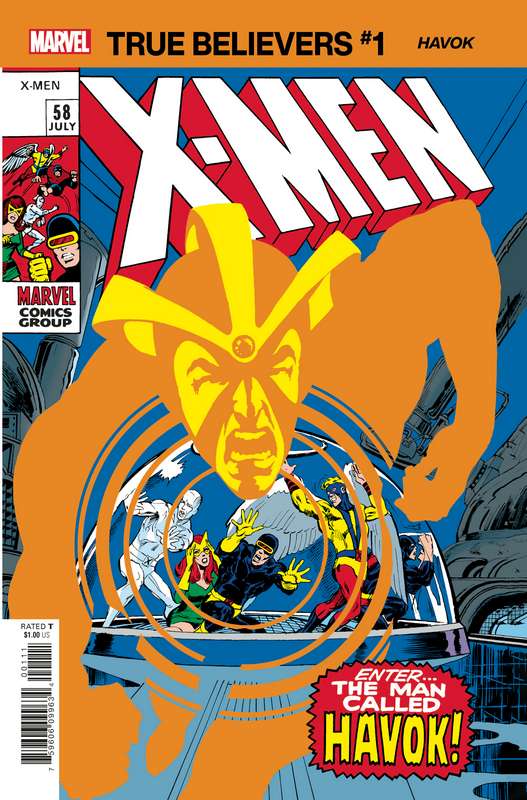 TRUE BELIEVERS X-MEN HAVOK #1