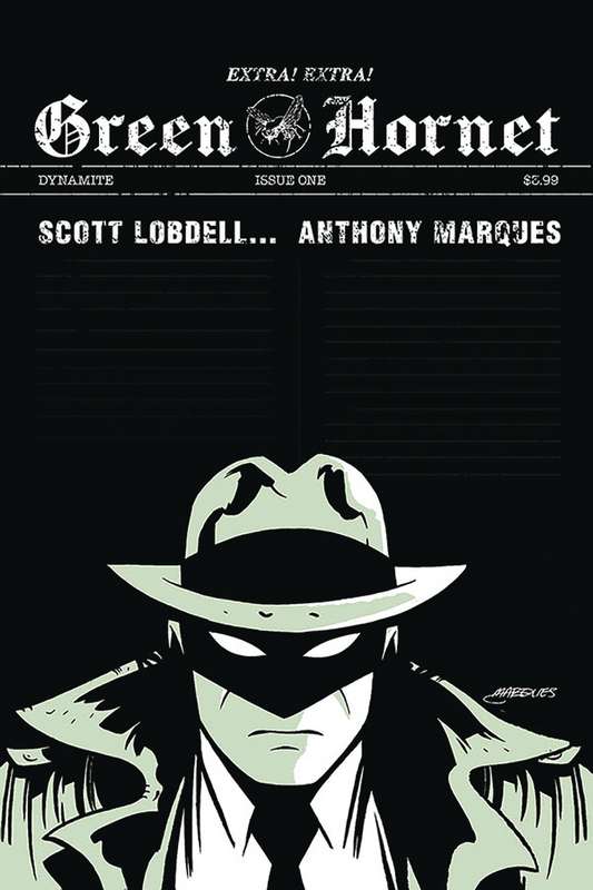 GREEN HORNET #1 CVR E MARQUES