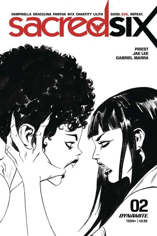 SACRED SIX #2 1:30 LEE B&W RATIO VARIANT