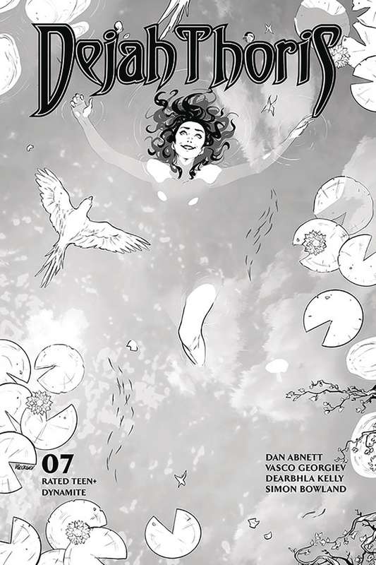 DEJAH THORIS (2019) #7 1:25 GEORGIEV B&W RATIO VARIANT