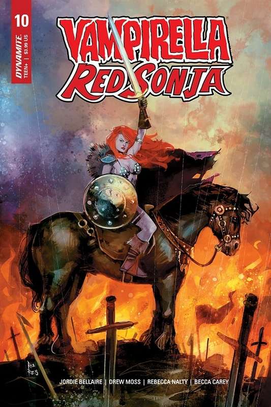 VAMPIRELLA RED SONJA #10 CVR B REIS