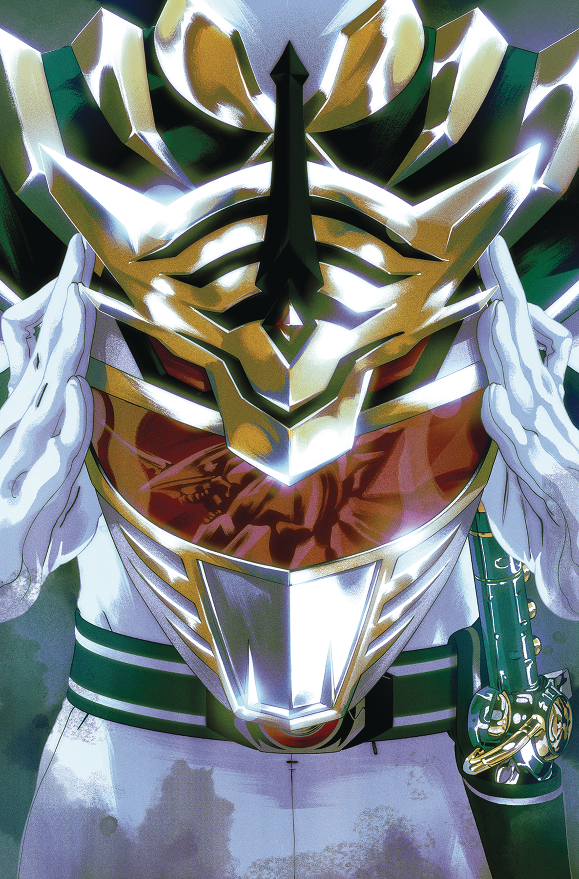 MIGHTY MORPHIN POWER RANGERS #52 FOIL MONTES VARIANT