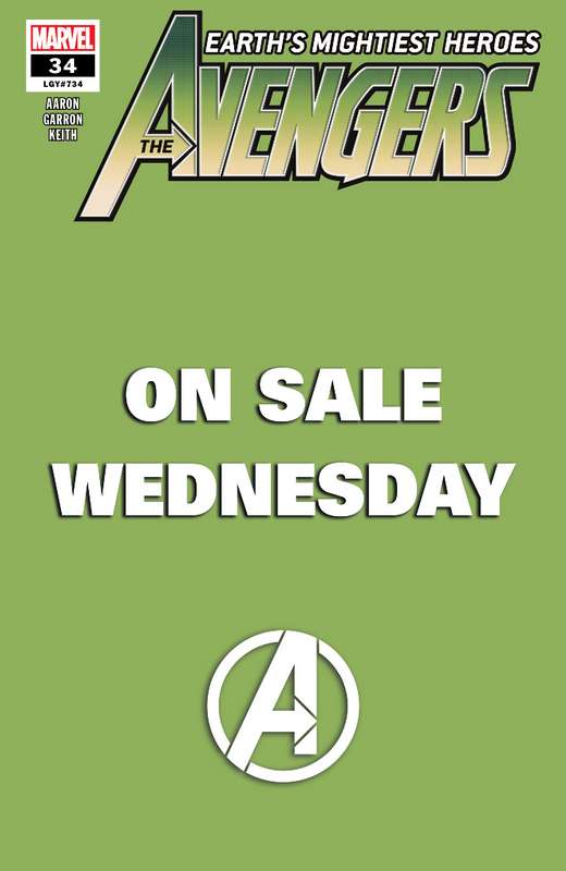 AVENGERS #34 MARVEL WEDNESDAY VARIANT