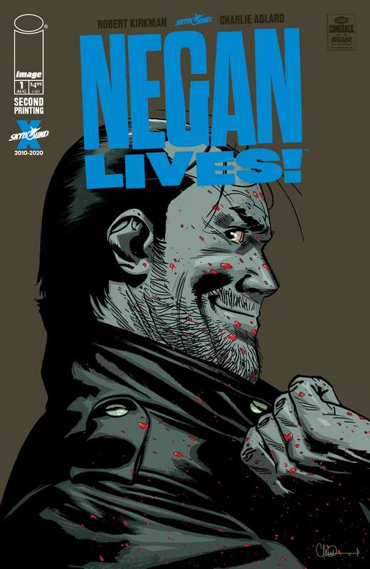 NEGAN LIVES #1 2ND PRINT (MR)