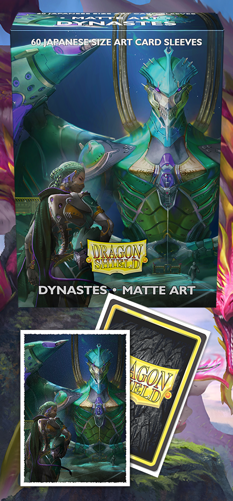 Dragon Shield Japanese Matte Art Dynastes (60)