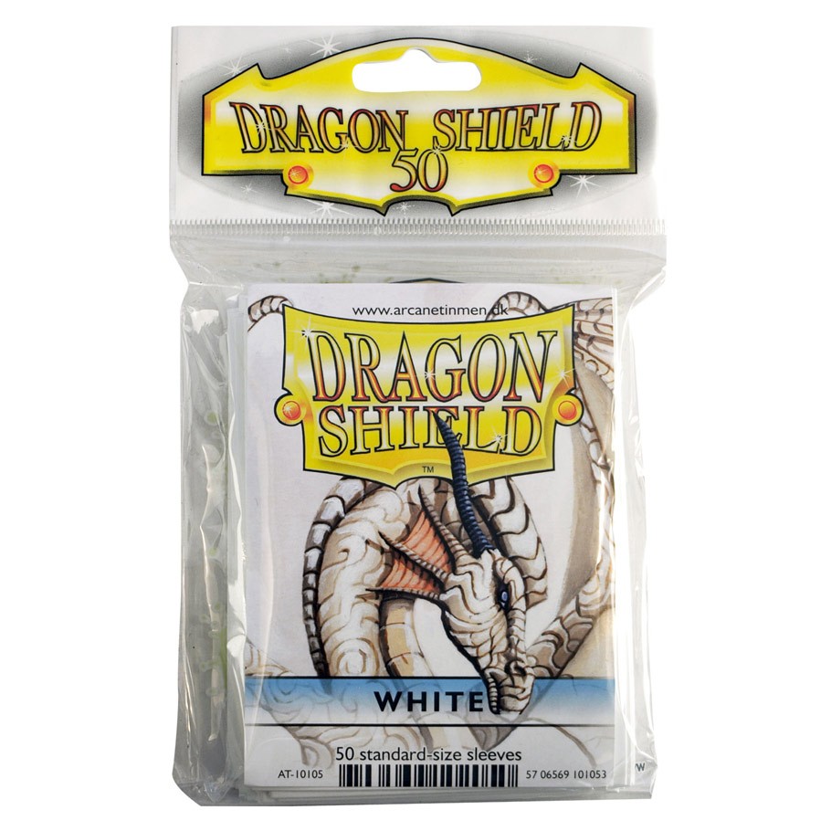 DRAGON SHIELD DP: DS: WHITE (WH) (50)