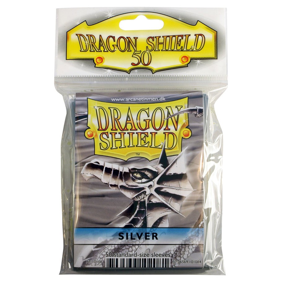 DRAGON SHIELD DP: DS: SILVER (SV) (50)