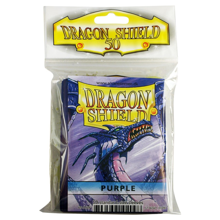 DRAGON SHIELD DP: DS: PURPLE (PU) (50)