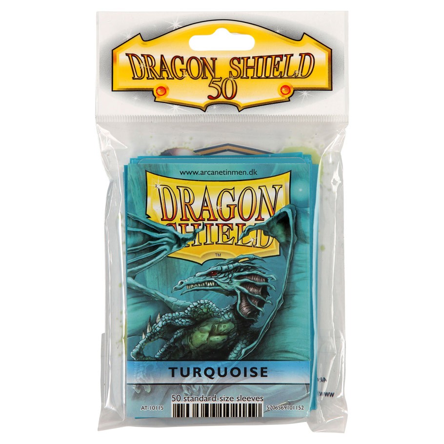 DRAGON SHIELD DP: DS: TURQUISE (TQ) (50)